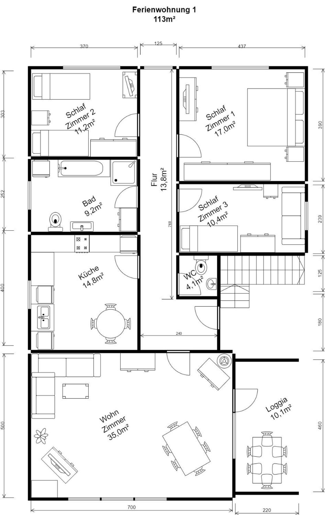 Ferienwohnung Van Den Berg Rees Room photo